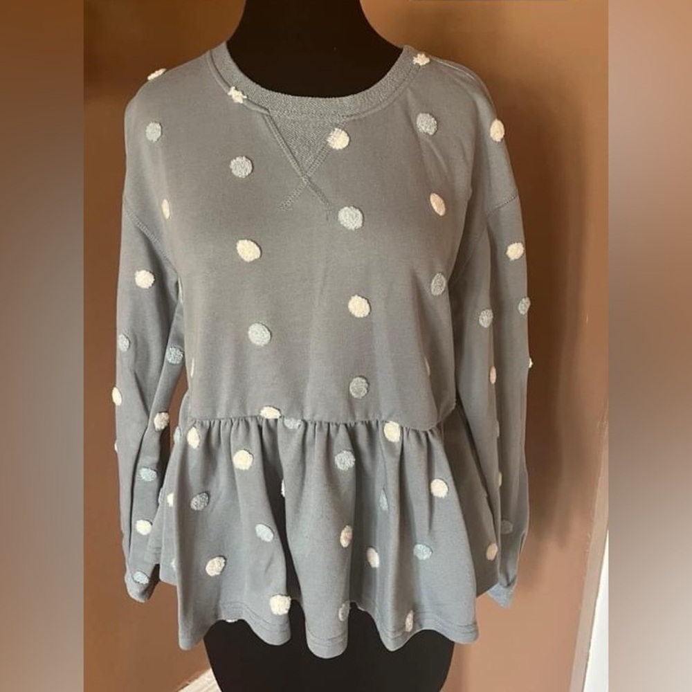 Blu pepper babydoll top small